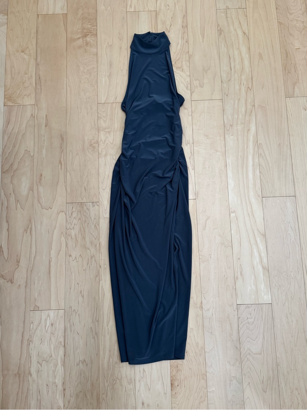 Wilfred High-Neck Maxi Dress